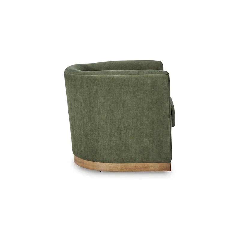 Forest Green Swivel Chair - 34 W x 31.25 D x 28.88 H