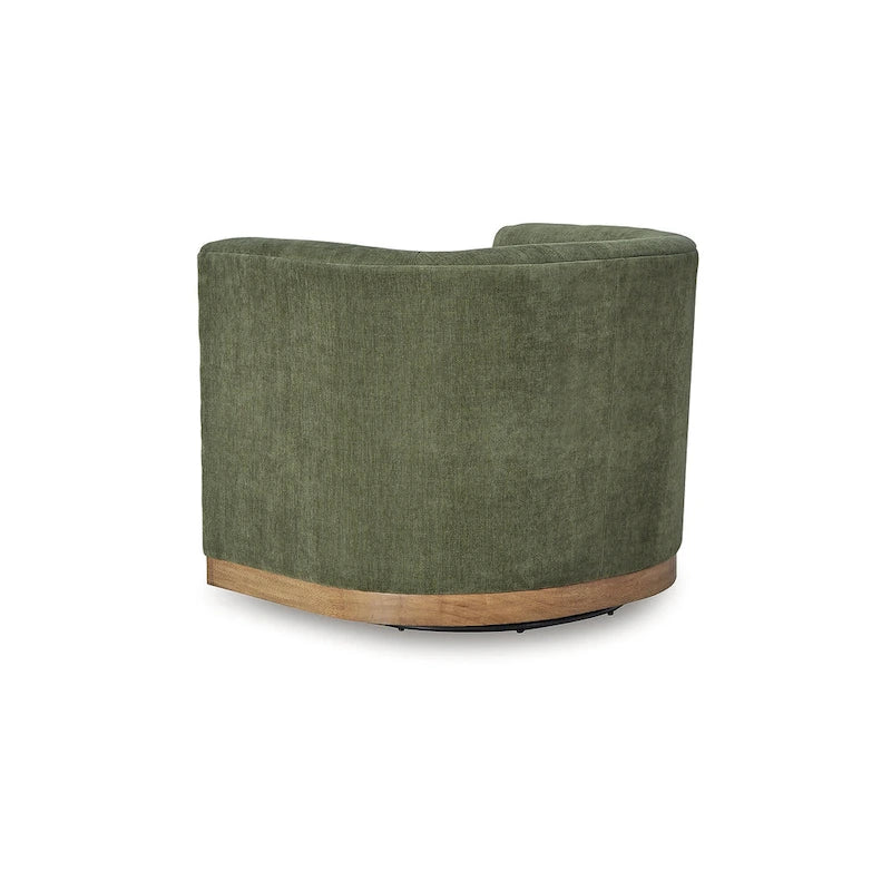 Forest Green Swivel Chair - 34 W x 31.25 D x 28.88 H
