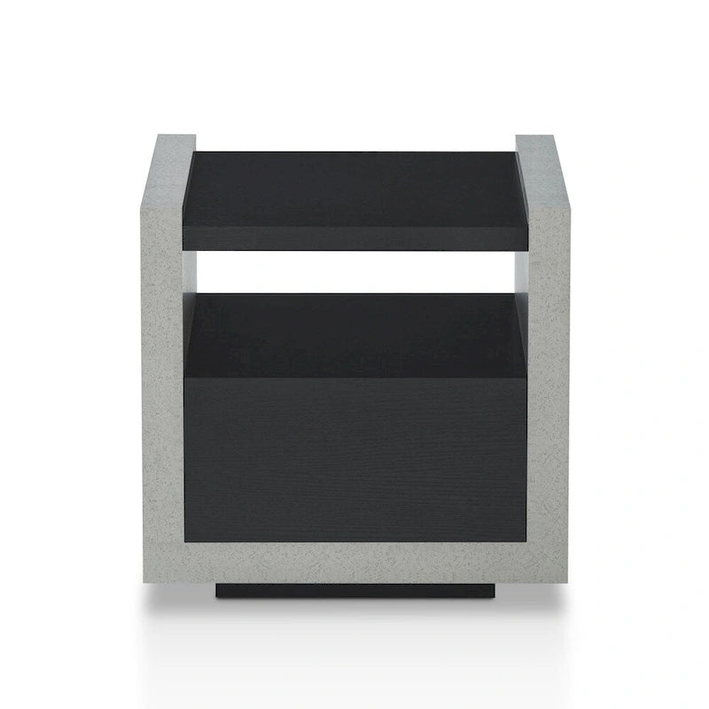 18-inch 1-Shelf Side Table