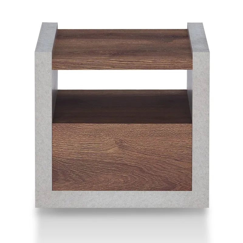 18-inch 1-Shelf Side Table
