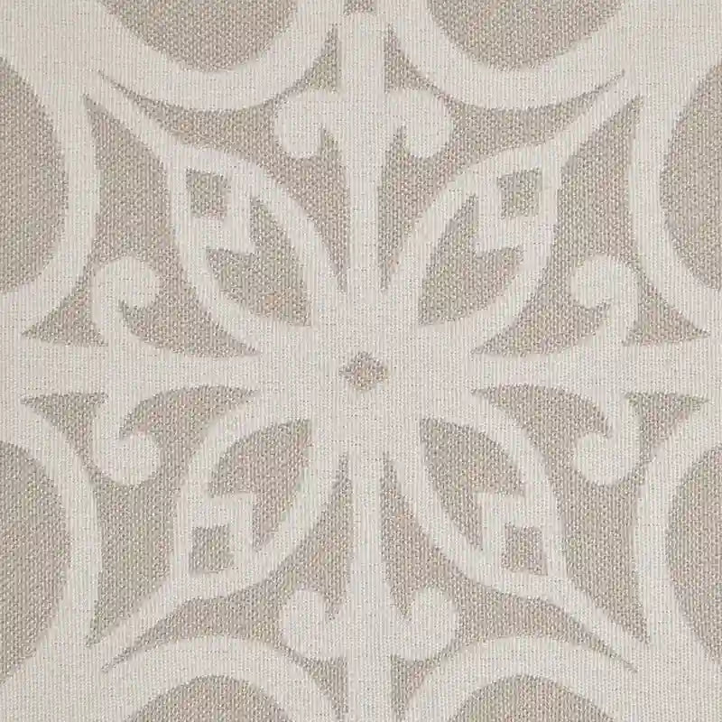 Fretwork Pattern Upholstered Tight Back Club Chair