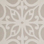 Fretwork Pattern Upholstered Tight Back Club Chair