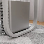 55.1W 41.3D L-Shape Executive Desk Workstation Computer