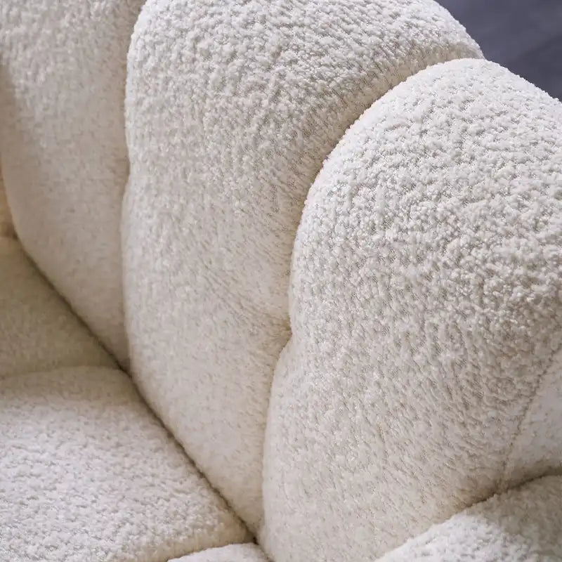 31.10 Wide Boucle Upholstered Accent Chair